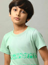 Dino Fossils Printed T-Shirt for Boys 
