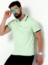 Light Green Polo T-Shirt for Men