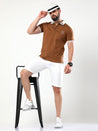Brown Polo T-Shirt for Men