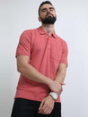 Dusty Rose Polo T-Shirt