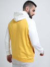 Arylide Yellow and white Hoodie