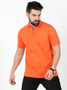 Orange Polo T-Shirt for Men