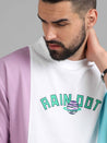 Pastel Colorblock Drop Shoulder T-Shirt for Men