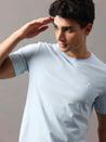 Skyblue Plain T-Shirt