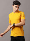 Mustard Solid T-Shirt