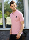 Pink Polo T-shirt for Men