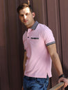 Pink Polo T-shirt for Men