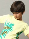 Tropical Printed T-Shirt - Rain Dot